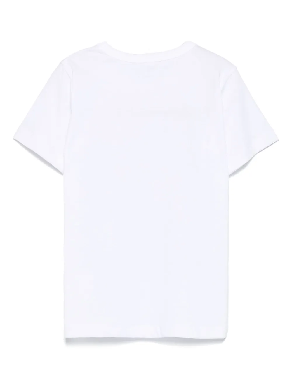 Stella McCartney Kids T-shirt met grafische print Wit