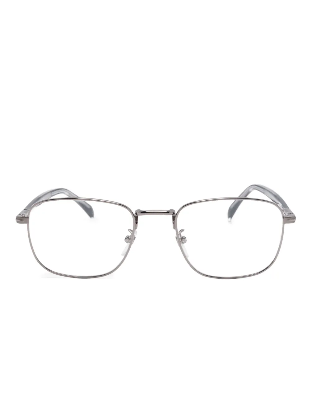 Eyewear by David Beckham スクエア眼鏡フレーム - ブラック Eyewear by David Beckham スクエア眼鏡フレーム - ブラック