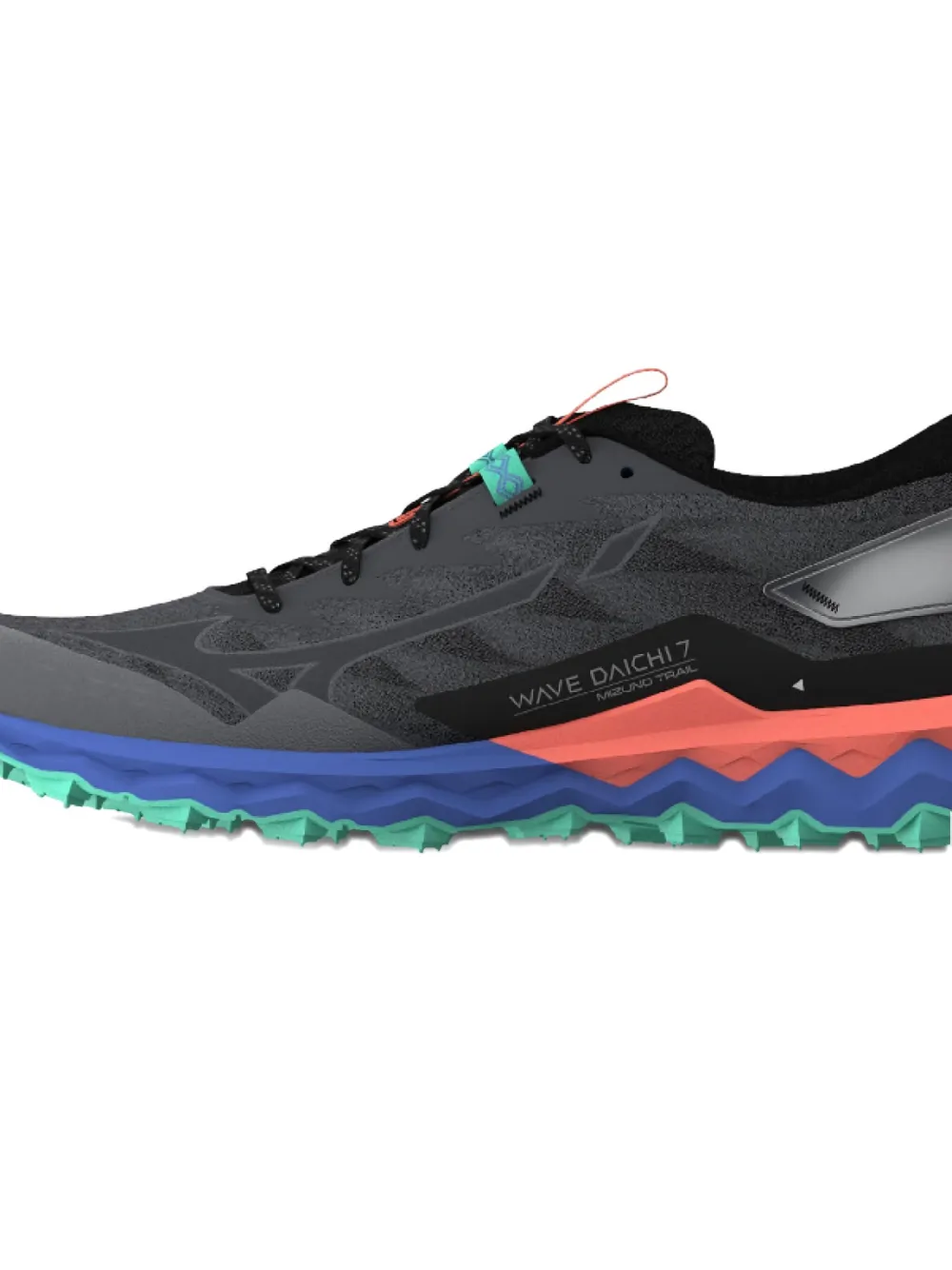 Mizuno Wave Daichi 7 Sneakers In Black