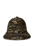 Kangol tiger-pattern bucket hat - Black