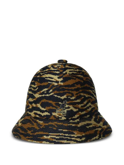 Kangol tiger-pattern bucket hat