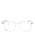 Family Affair Leal round-frame glasses - White