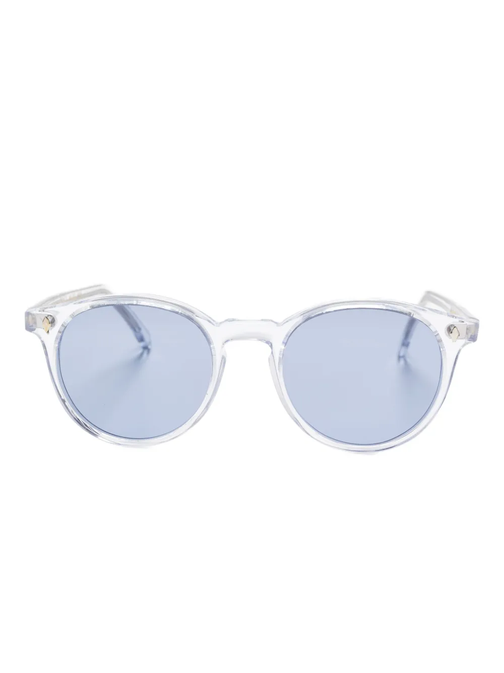 Family Affair Leal Crystal round sunglasses Wit
