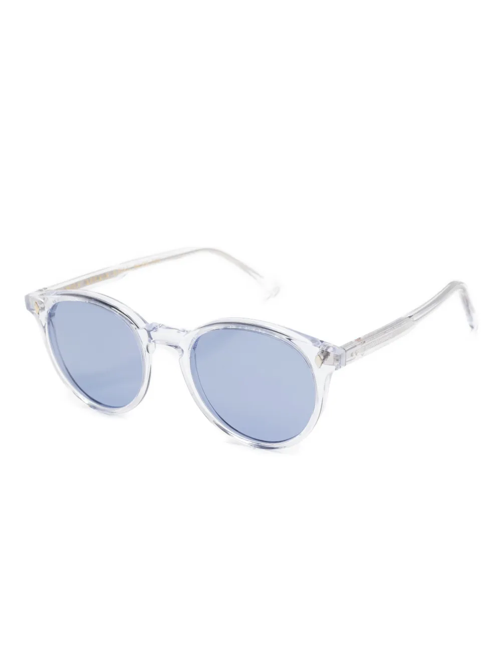 Family Affair Leal Crystal round sunglasses - Wit