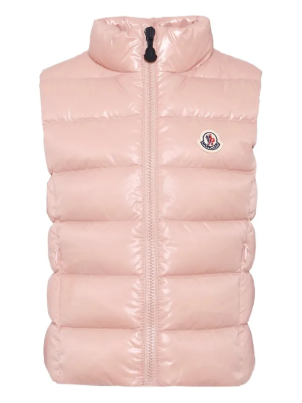 Moncler Enfant Ghany ダウンベスト | ピンク | FARFETCH JP