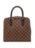Louis Vuitton Pre-Owned 2002 Damier Ebene Triana handbag - Brown