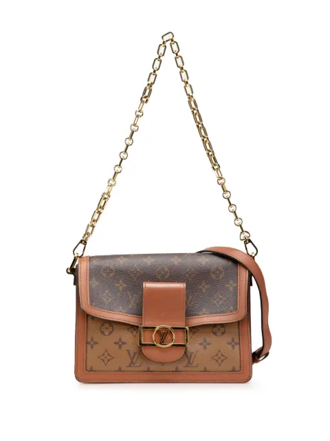 Louis Vuitton Pre-Owned 2020 Monogram Reverse Dauphine MM satchel