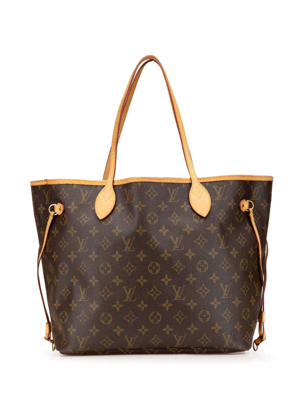 Louis Vuitton Pre-Owned 2008 Monogram Neverfull MM tote bag - ブラウン Louis Vuitton Pre-Owned 2008 Monogram Neverfull MM tote bag - ブラウン