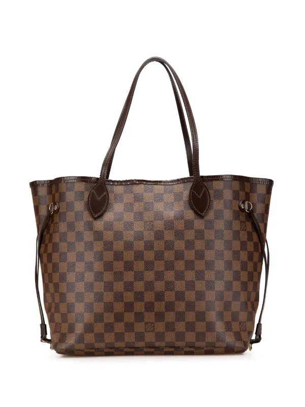 Louis Vuitton Pre-Owned 2008 Damier Ebene Neverfull MM Tote Bag Brown  FARFETCH IN