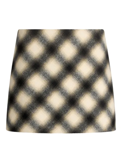 LIU JO checked pattern skirt