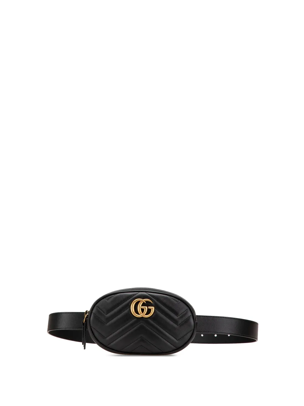 2016-2024 GG Marmont Matelasse Leather belt bag