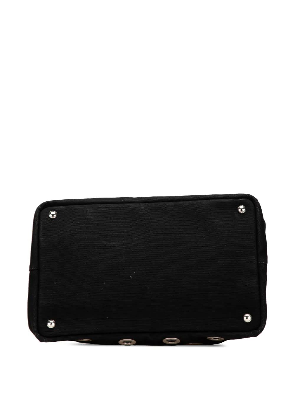 Pre-owned Prada 2013-2024 Canvas Canapa Grommet Satchel