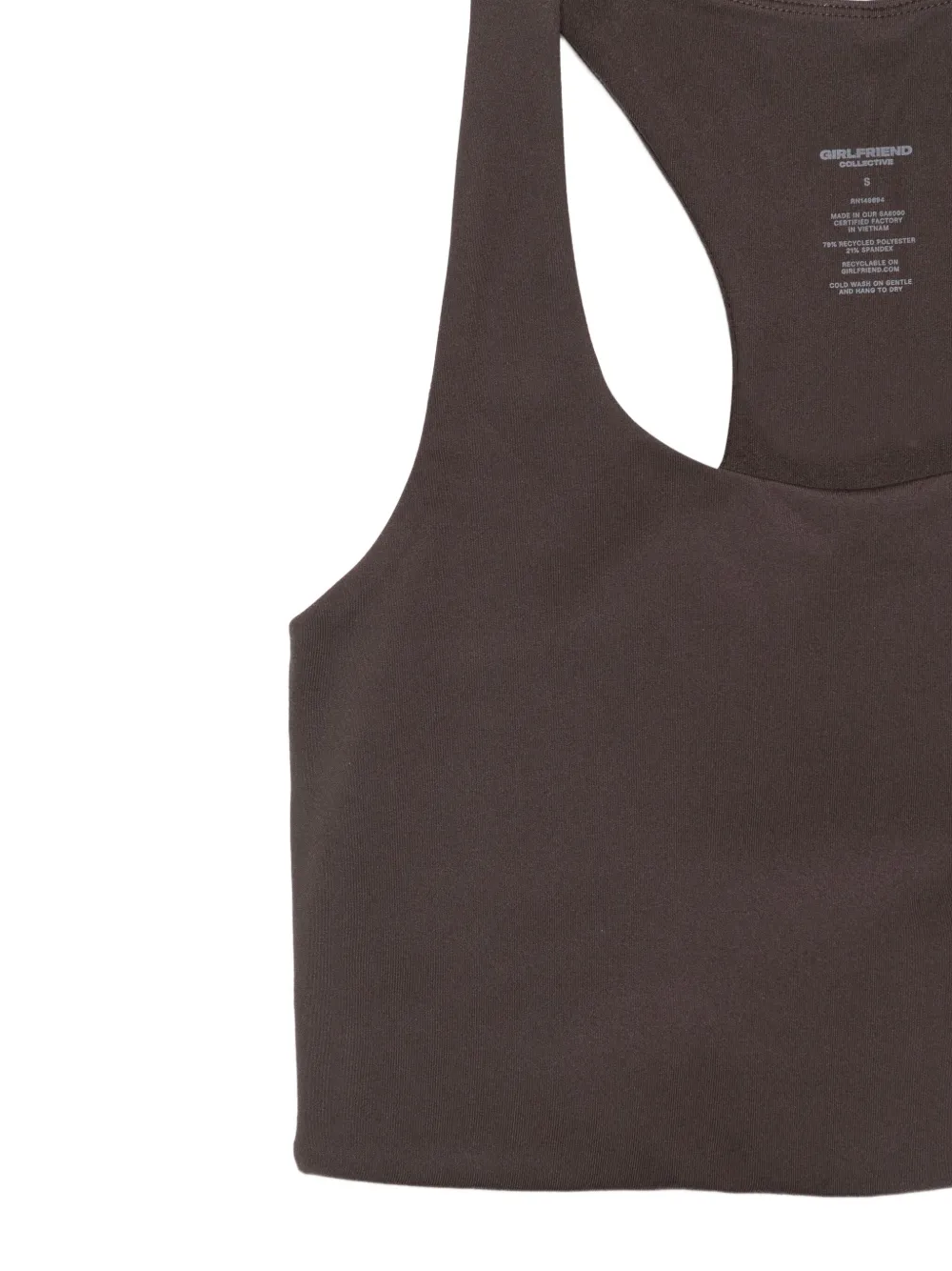 Girlfriend Collective Paloma racerback tanktop Bruin