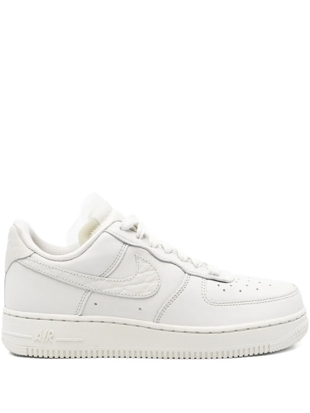 Nike Air Force 1 leather sneakers Neutrals