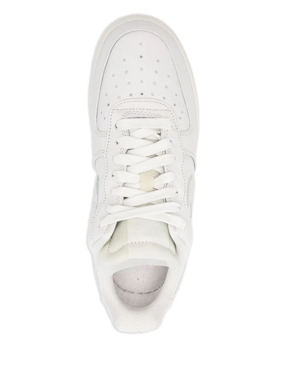 Nike Air Force 1 Leather Sneakers In Neutral