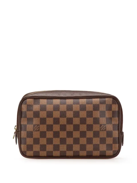 Louis Vuitton Pre-Owned 2004 Damier Ebene Trousse Toilette 25 clutch bag