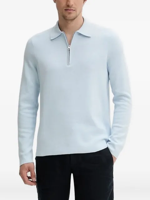 SAMSOE SAMSOE zip-up polo shirt