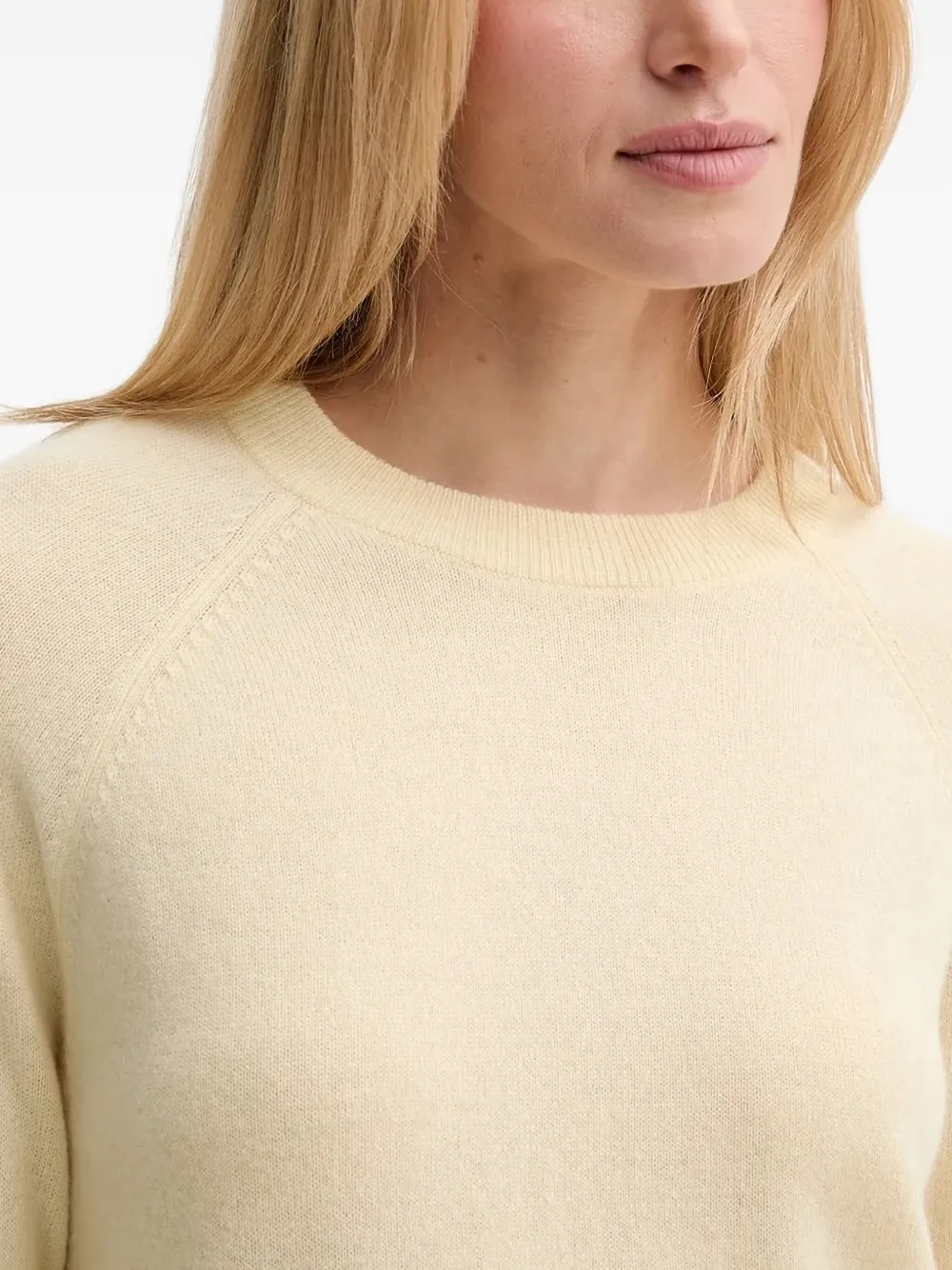 SAMSOE cashmere sweater Beige