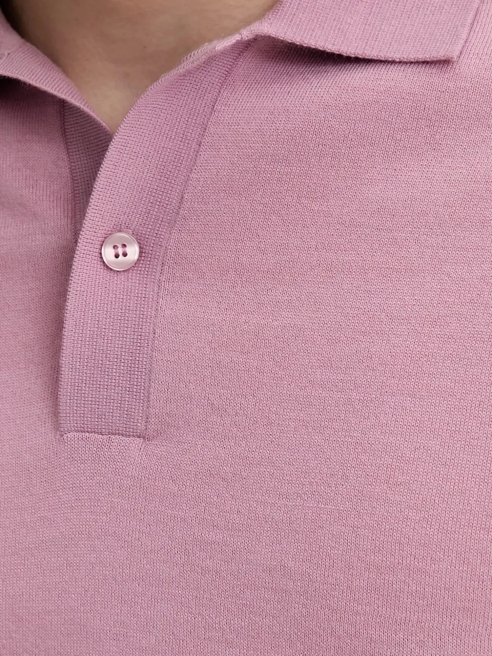 SAMSOE Poloshirt met korte mouwen Roze