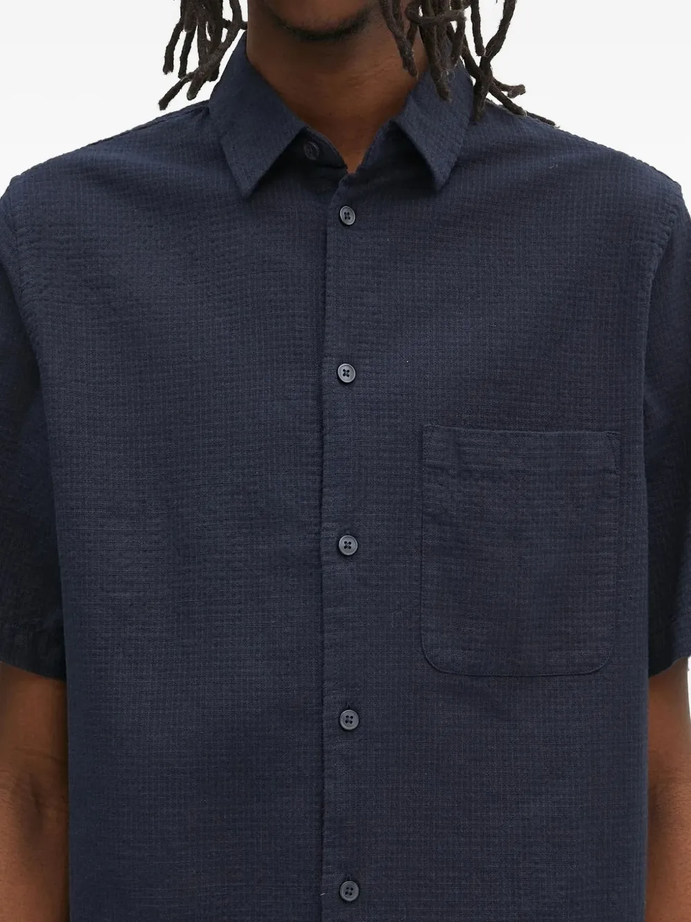 SAMSOE short-sleeve shirt Blauw