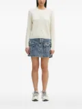 SAMSOE SAMSOE Saboston button-front cashmere cardigan - White