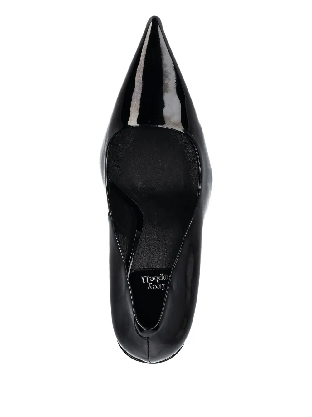 Jeffrey Campbell 100mm Pointed-toe Sculpted-heel Pumps In Black