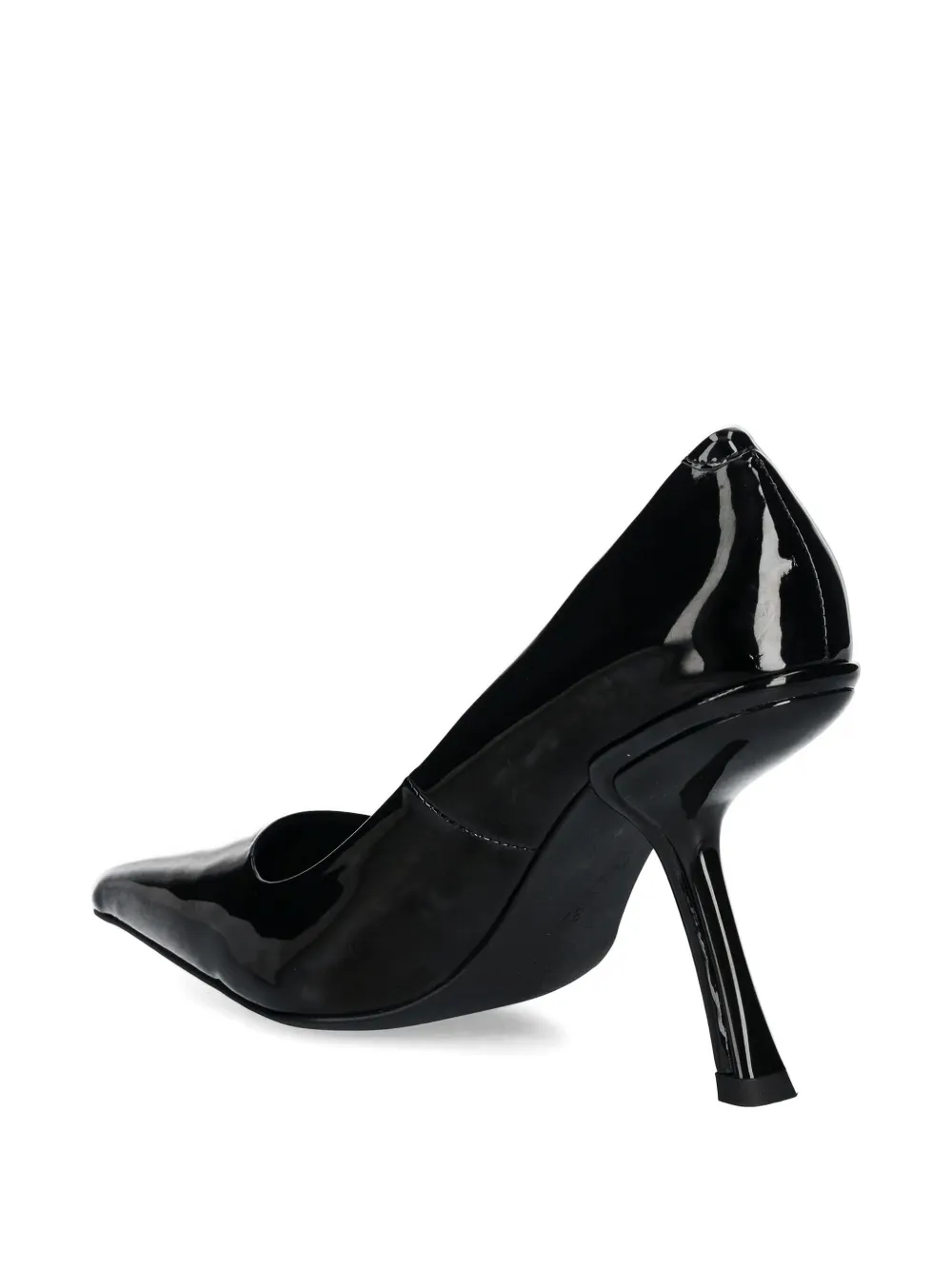Jeffrey Campbell 100mm Pointed-toe Sculpted-heel Pumps In Black