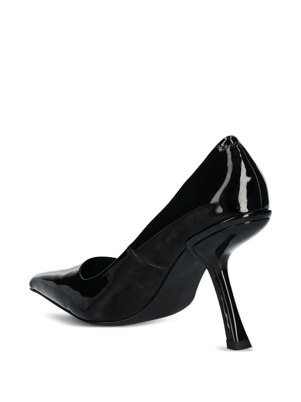 Jeffrey Campbell 100mm pointed-toe sculpted-heel pumps Black