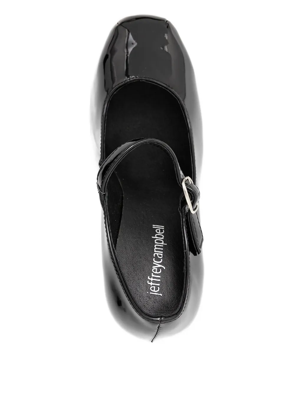 Jeffrey Campbell Pumps met plateauzool en gesp Zwart