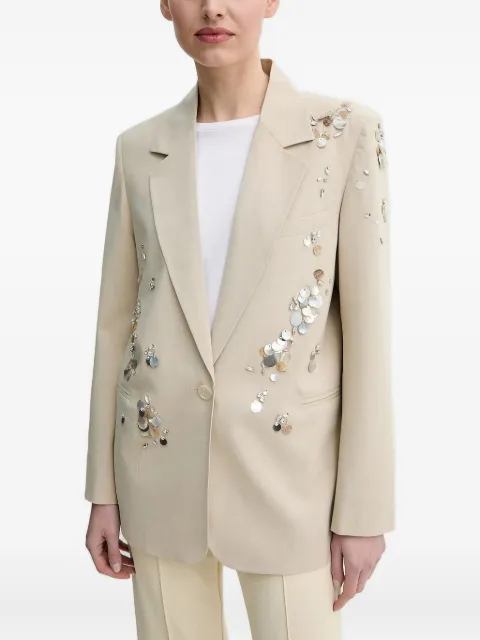 Isabelle Blanche sequin-embellished blazer