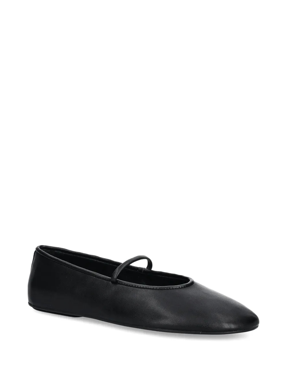 Jeffrey Campbell Ballerina's met ronde neus - Zwart