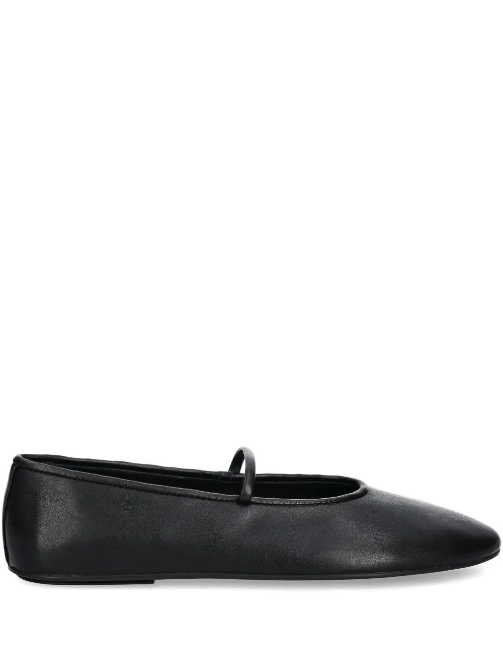 Jeffrey Campbell Ballerina's met ronde neus Zwart