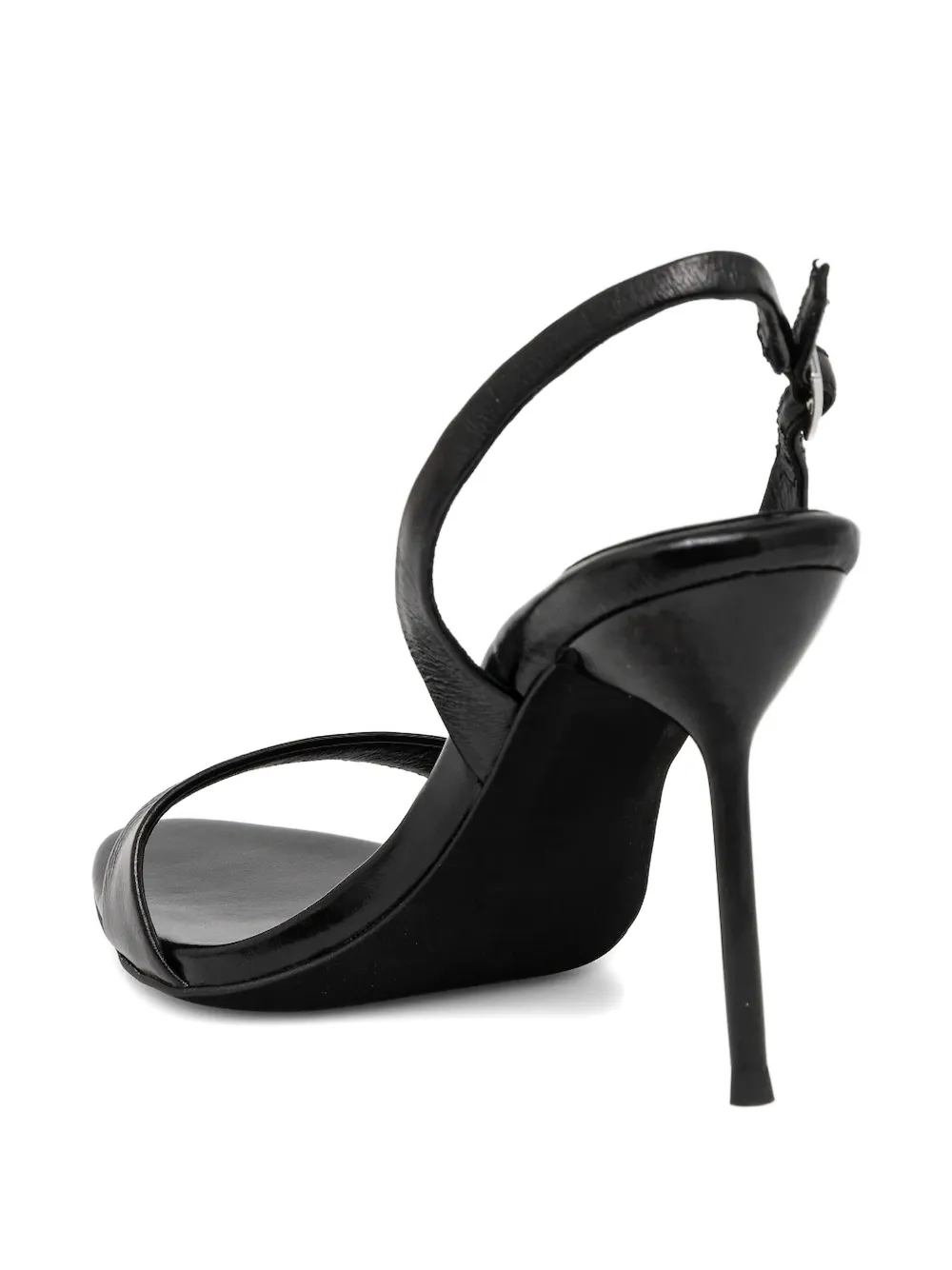 Jeffrey Campbell 95mm Go-getter Slingback Stiletto Sandals In Black