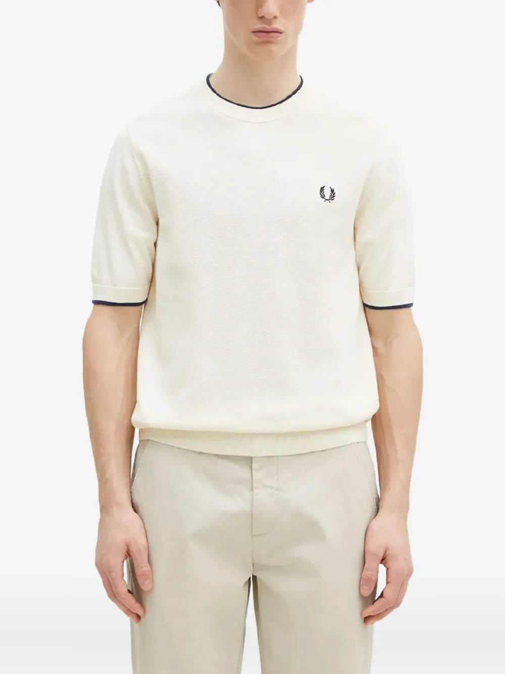 Fred Perry contrast-trim T-shirt | T-Shirts | Image 2