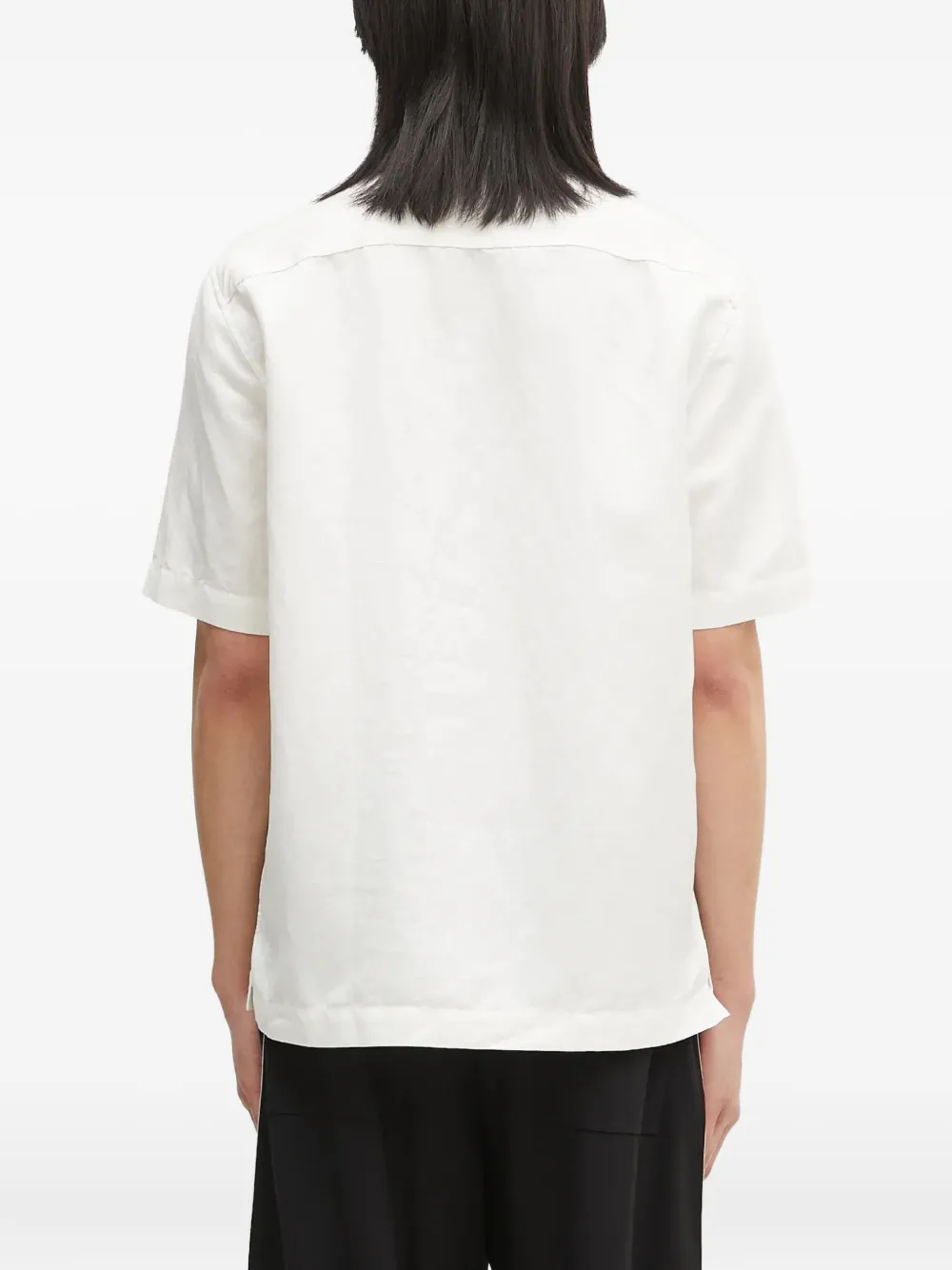 Fred Perry Overhemd met geborduurd logo Wit