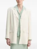 Isabelle Blanche notched layered blazer - 111