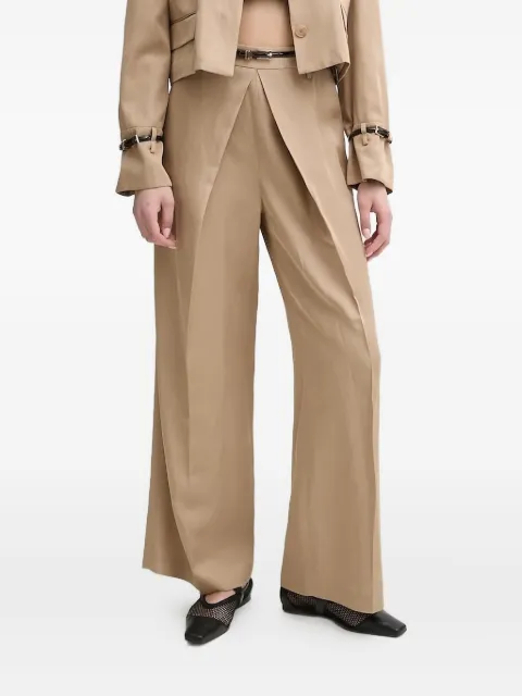 Isabelle Blanche pleated belted trousers