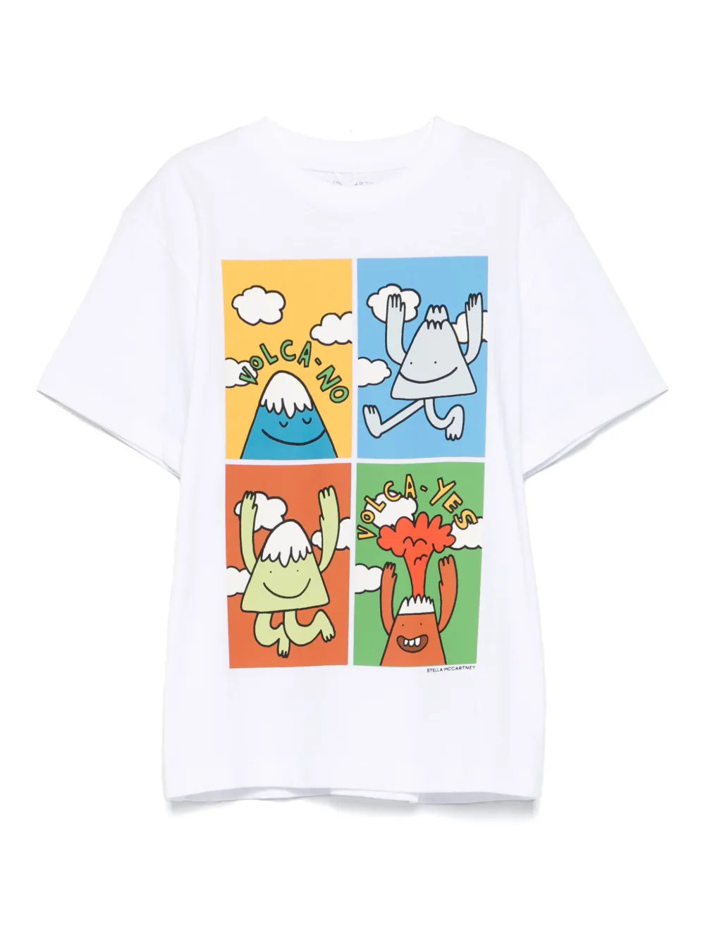 Stella McCartney Kids graphic-print T-shirt Wit