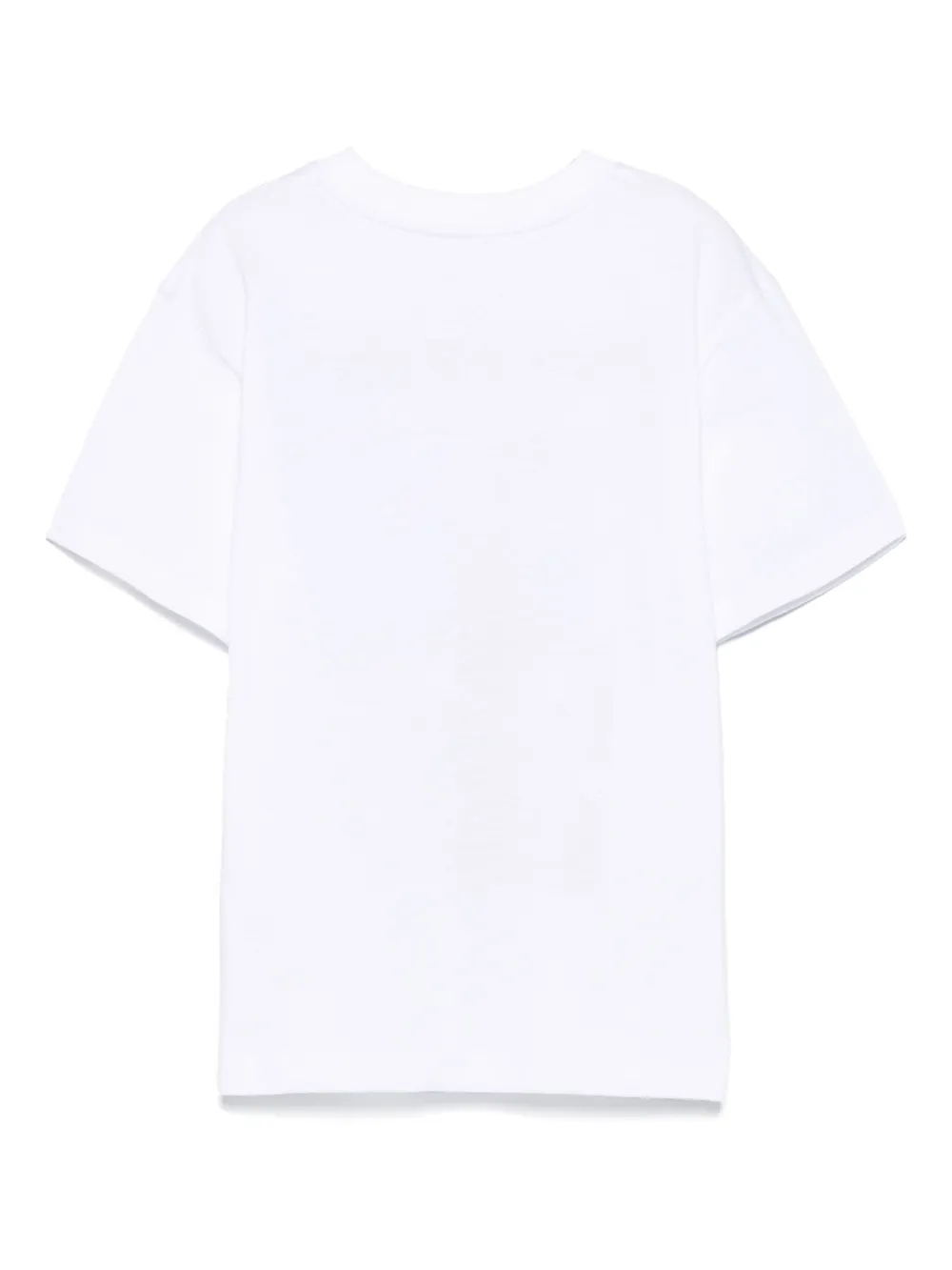Stella McCartney Kids T-shirt met grafische print Wit