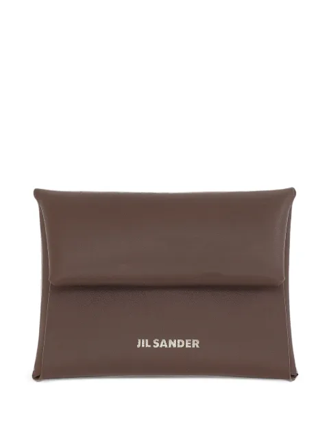 Jil Sander folded leather cardholder