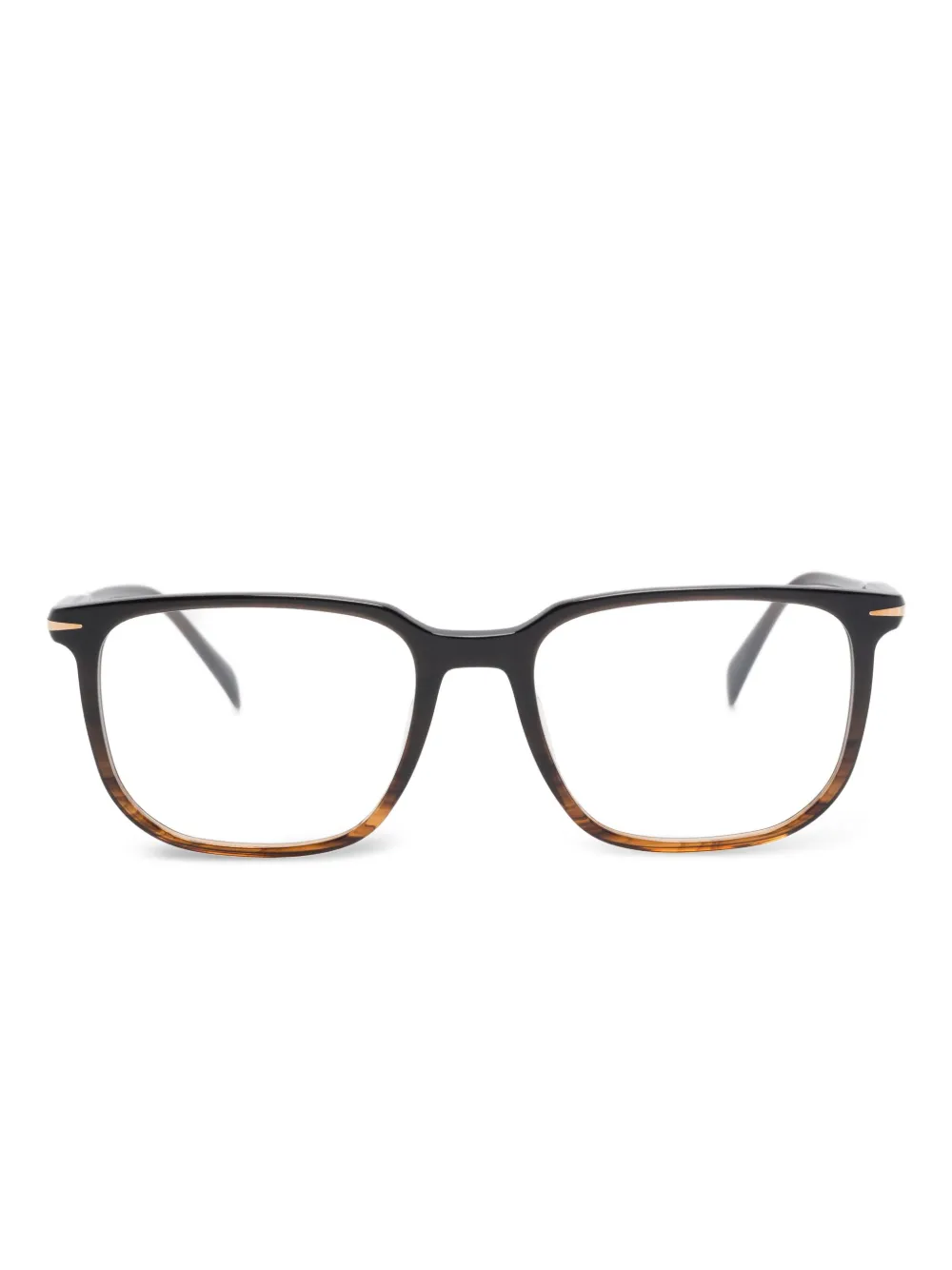 Eyewear by David Beckham lunettes de vue à monture carrée - Marron Eyewear by David Beckham lunettes de vue à monture carrée - Marron