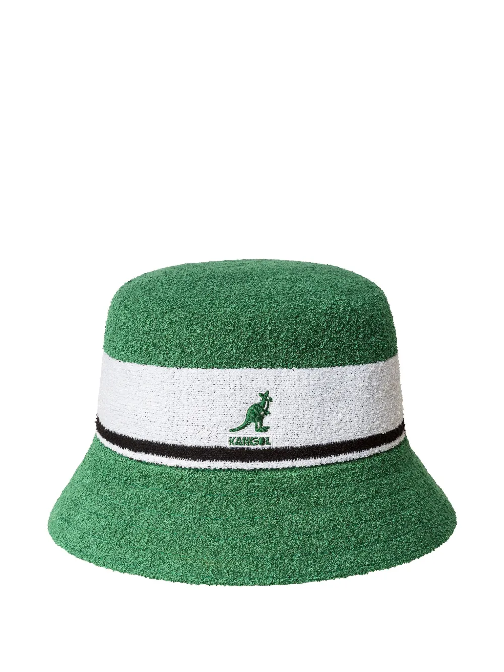 Kangol embroidered-logo hat - グリーン Kangol embroidered-logo hat - グリーン