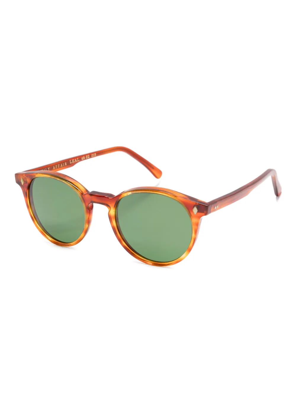 Family Affair Leal round-frame sunglasses Bruin