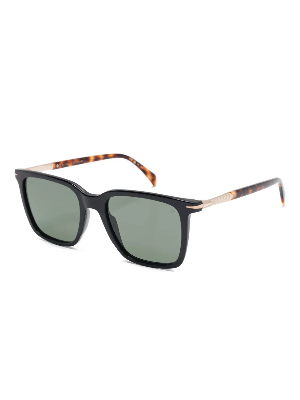 Eyewear by David Beckham Zonnebril met vierkant montuur Zwart
