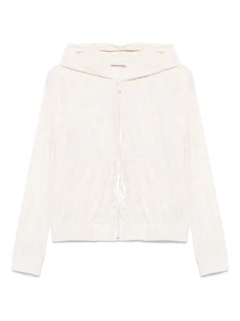 MC2 Saint Barth velvet hoodie