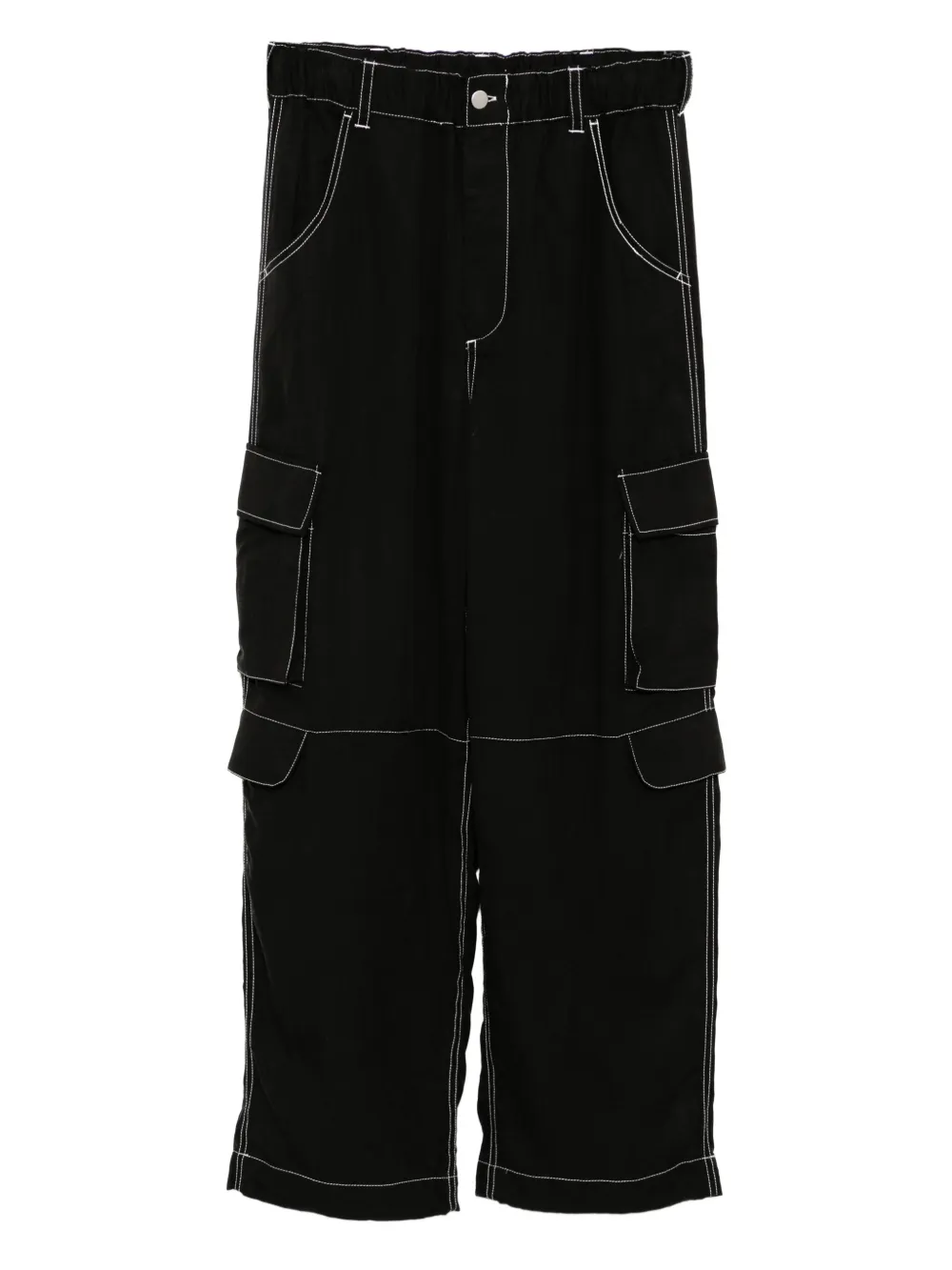 PEACE AND AFTER wide-leg trousers | Black | Image 1