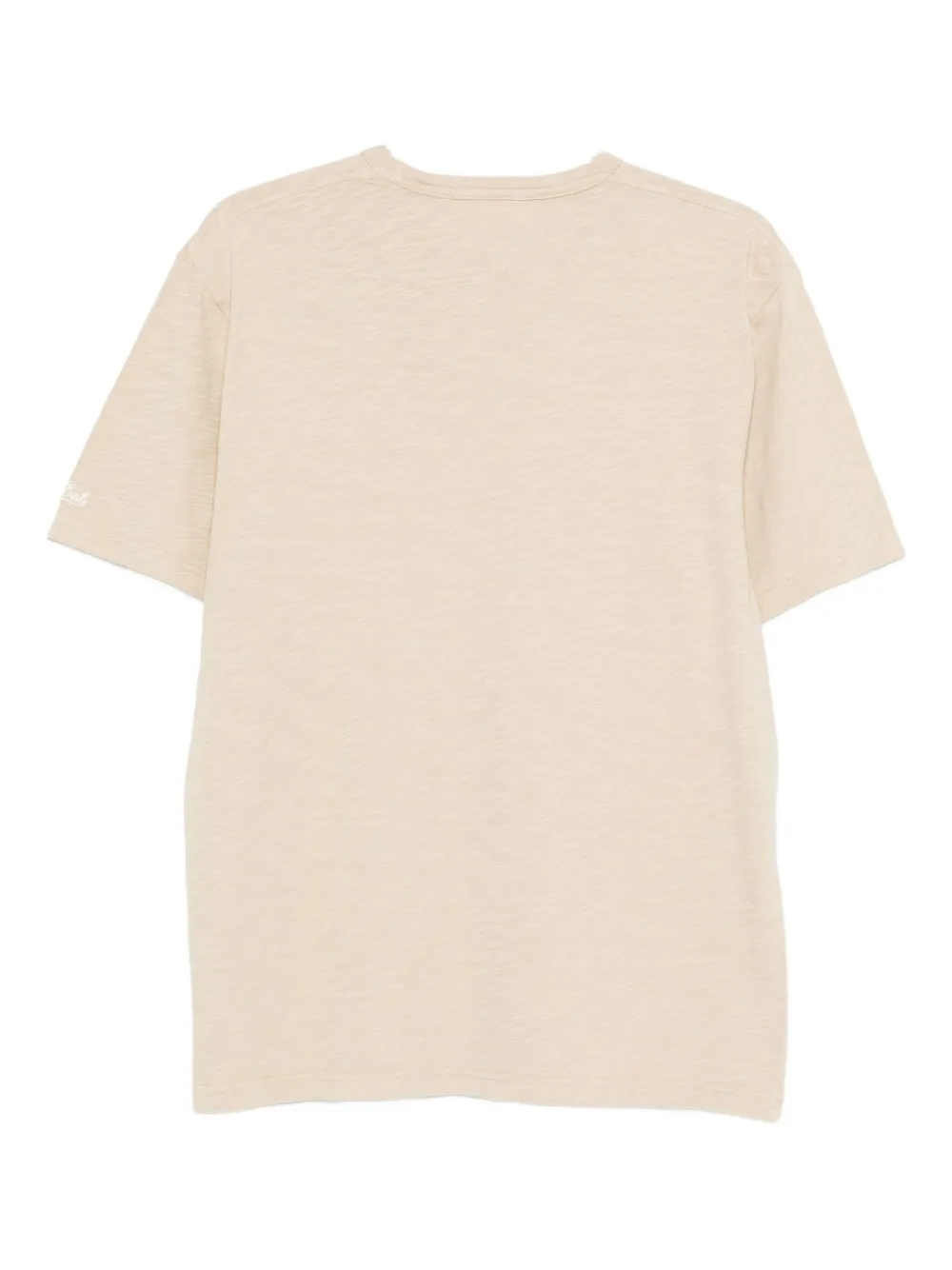 MC2 Saint Barth pocket cotton t-shirt Beige