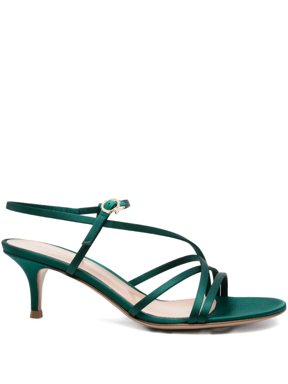 Gianvito Rossi 60mm crossover-strap sandals Green