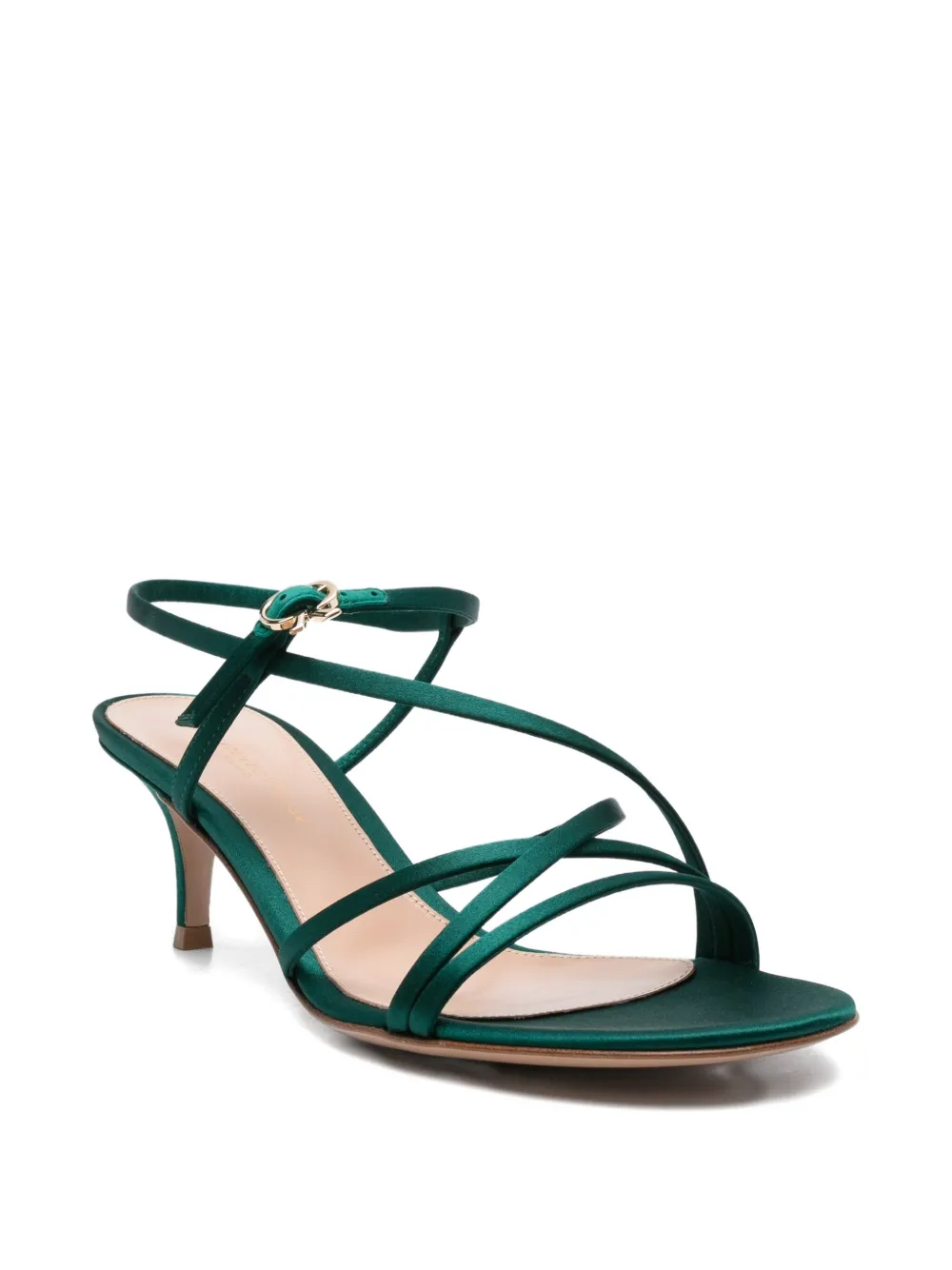 Gianvito Rossi 60mm crossover-strap sandals Green