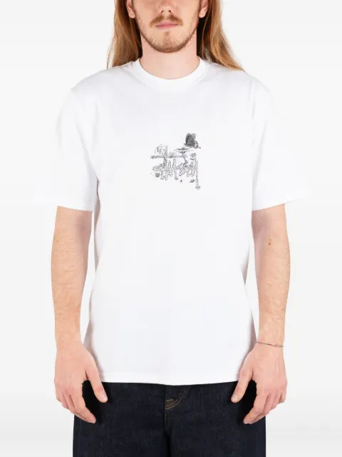 Stüssy In Bloom printed T-shirt